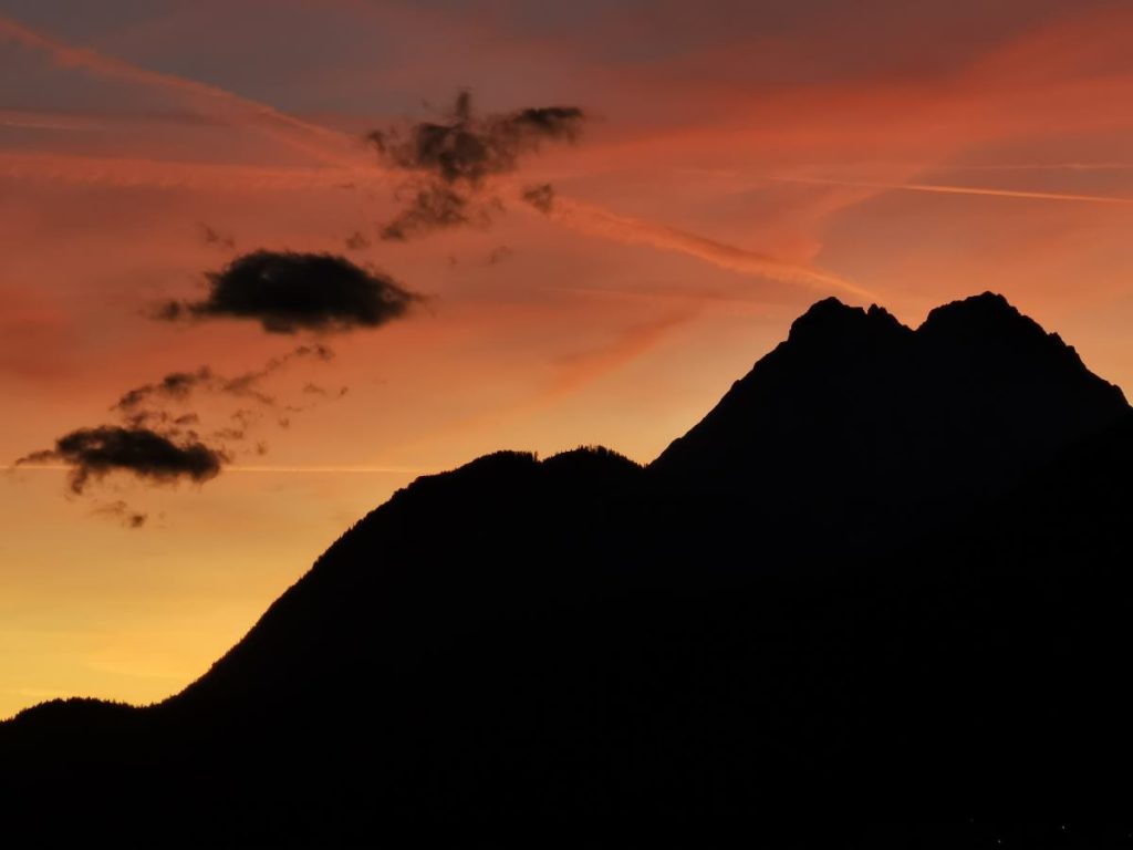 Sonnenuntergang im Karwendel - musst du mal gesehen haben!